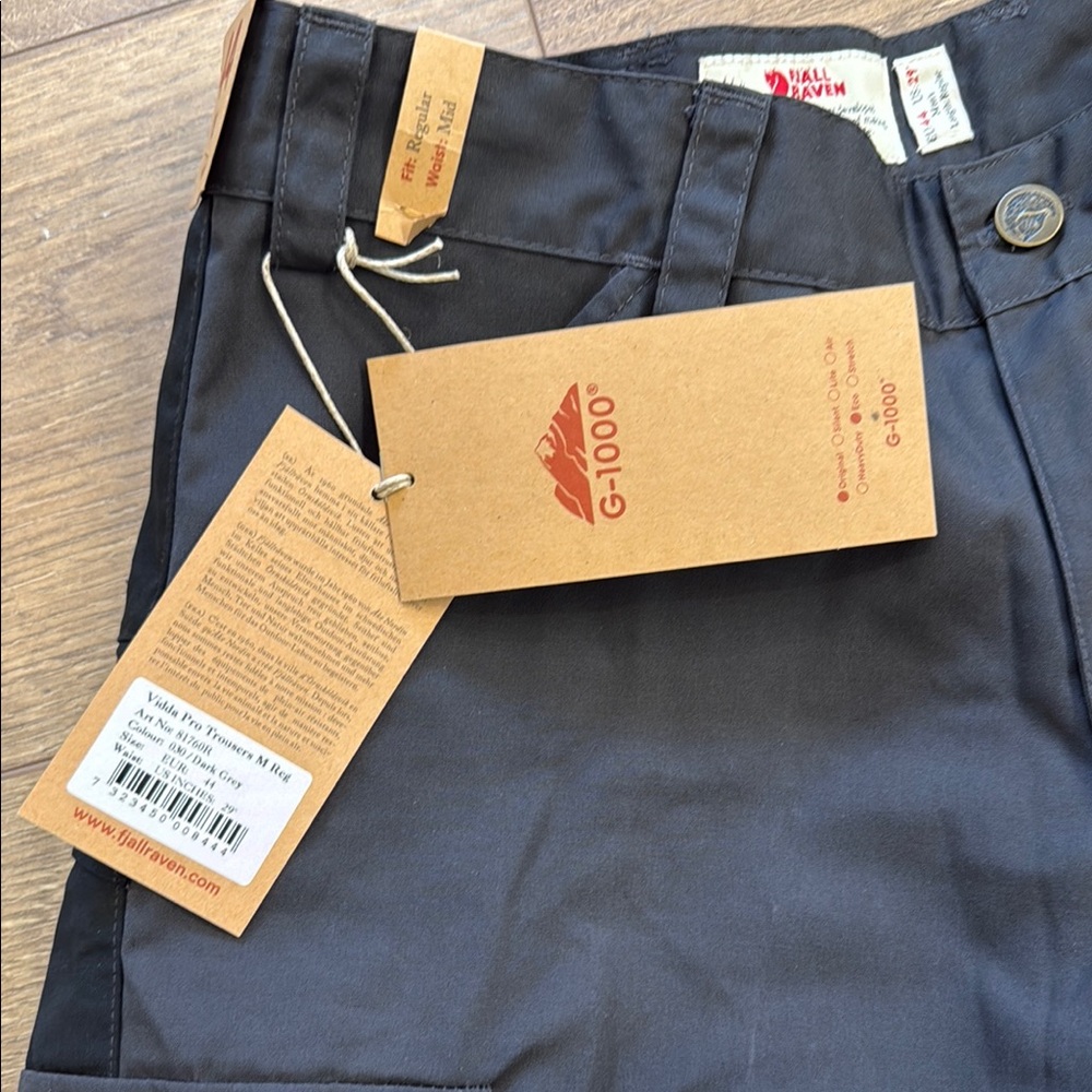 Fjallraven Vidda-Pro G-1000 Hiking pants.